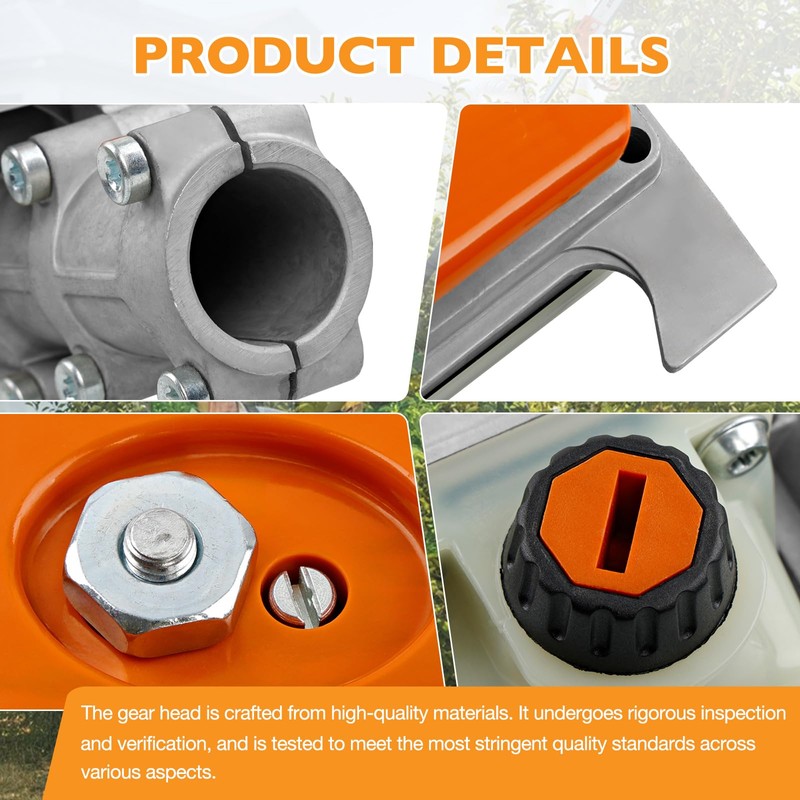 HQPASFY Gear Head Pole Saw Gearbox Compatible with Stihl HT73