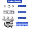 UHANBUT 2PCS 12V Car Top Post Battery Terminal Connectors, 3