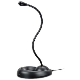 Speedlink LUCENT USB Flexible Desktop Microphone - Flexible Microphone Neck, Easy Installation, Black
