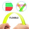 LYDTICK 64 Pack Rulers 12 Inch in Bulk, Plastic Rulers