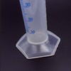 100ml Transparent Plastic Graduated Cylinder by Generic