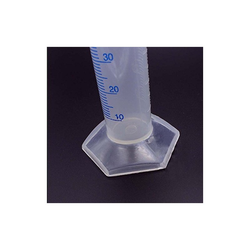 100ml Transparent Plastic Graduated Cylinder by Generic