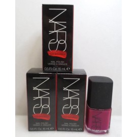 NARS NAIL POLISH NO LIMITS  GUY BOURDIN 0.5 OZ - LOT OF 3