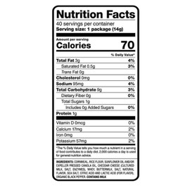 Pirate Booty Aged White Cheddar Puffs, 0.5 oz., Pack of 40