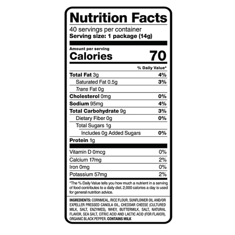 Pirate Booty Aged White Cheddar Puffs, 0.5 oz., Pack of