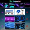 Acrylic Interior Car LED Strip Light with Wireless APP, RGB
