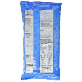 Comfort Bath! Personal Cleansing, Ultra-Thick Disposable Washcloths, 8 ea pack of 2