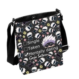 JJK Anime Inspired Gift SG Crossbody Bag JJK Anime Lover Gift JJK Anime Themed Gift, Takenbagblack