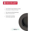 Gedotec Sliding Door Handle Shell Handle Recessed Lady Black 1