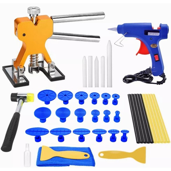 Burkey Kit Saca Golpes De Auto Ventosa Abolladuras Profesional39pcs