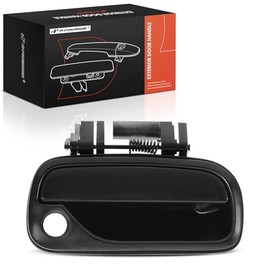 A-premium - Manija de Puerta Exterior Delantera Derecha del Lado del Pasajero Compatible con Toyota Tundra 2000-2003, Tundra 2004-2006 Pickup de Cabina Extendida y Recogida Estándar de Cabina, Negro