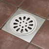 Floor Drain 3.5 Inch Stainless Steel Odor Resistant Deep Water