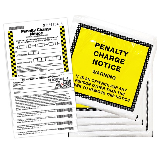 atcotab WARNING! Extremely Realistic - Pack of 5 Fake Joke