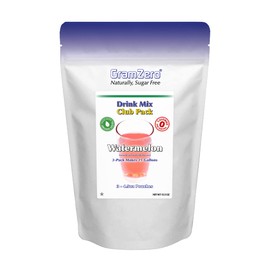 GramZero Watermelon Zero Calorie Sugar Free Drink Mix, Great For Nutrition Club Loaded Teas, Stevia Sweetened
