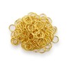 WEBandBUY Jump Rings 8 mm Diameter Gold 15 g Approx.