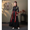 Lady Lazy Unisex Hanbu Cosplay Set, Kimono, Hakama, Kimono, Long,