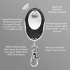 315MHz Purple Learn Button Garage Door Remote Control Keychain Compatible