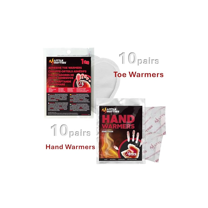 Hand and Toe Warmers Bundle - Little Hotties, 10 Pairs