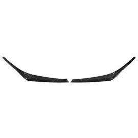 1 Pair Car Headlight Eye Lid Covers Bright Black Smooth Surface Scratch Resistant Replacement For Camry 2018‑2023