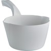 Vikan 32 oz. Round Scoop, White