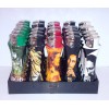 25 x BOB MARLEY CURVE LIGHTER different design Refillable/wit