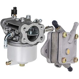 SaferCCTV 295cc Carburetor with Fuel Pump Compatible with EZ Go/EZGO Golf Carts 295 cc 4 Cycle Engine 1994-2003