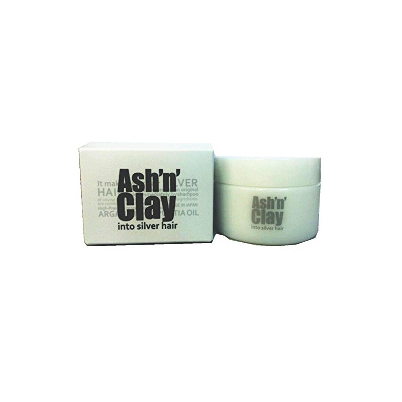 Ash Clay Silver 100gAC silver hair wax S hair dressing,
