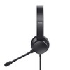 Trust HS-201 Computer Over Ear Headset Wired Stereo Black