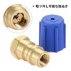 Bowarepro R134a Gas Charge Conversion Adapter A/C R12 R22 to