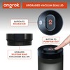 ONGROK Glass Storage Jar with Vacuum Pump Technology, Air Proof