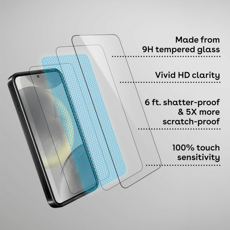 CASETiFY Impact HD Screen Protector for Galaxy S24