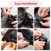 Linskip Hood Latches Aluminum Hood Catch Kit Replacement Compatible with