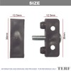 TERF® Heavy Duty Knockdown Fitting Brown Wood & Furniture Jointing