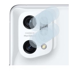 Savvies 6 Pack Screen Protector compatible with Oppo Find X5 Pro (ONLY Camera Lens) Protection Film Clear