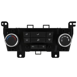 SCITOO Climate Control Module AC Heater Control Panel for Chevy Cruze 2011-2012 W/O Heated Seat,for Chevy Cruze 12 W/O Heated Seat; W/O Automatic Temperature Control