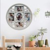MKUN 2Pack of 4x6 Wall Photo Collage Frames - Round