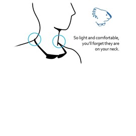 Koala Matte Black +3.00 Neck-Hanging Readers-Rectangle