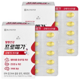 Promega Omega3 Triple, 60 tablets, 2 units / 프로메가 오메가3 트리플, 60정, 2개