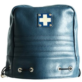 KinoshoTRANSIT Genuine Leather Iron Cover 2023 Model KHG-IR01M (26 Navy/Navy)