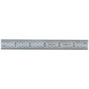 Mitutoyo 182-101, Steel Rule, 6" (4R), (1/8, 1/16, 1/32, 1/64"),