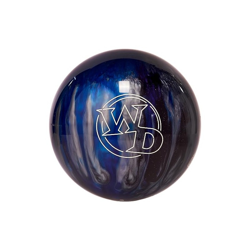 Columbia 300 White Dot Blue/Black/Silver Bowling Ball (11)