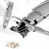 Portable Thin Stainless Steel Nail Filer Pocket Nail Multi-Purpose Device