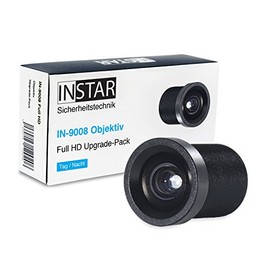 8 mm Lens for INSTAR IN-9008 Full HD and IN-9408 2K+ / IP Camera/Surveillance Camera/Lens/Accessories/Tele/S-Mount / M12xP0.5
