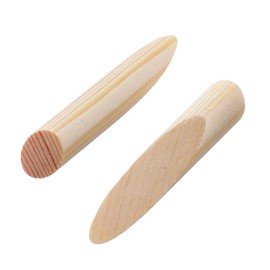 Pocket Hole Plugs, 50pcs Drilling Pocket Hole with Storage Box, 9.5MM Drill Bits Solid Wood Plugs, Wooden Dowels Assorted, Home Wooden Paint Gras Wood Dowel Pins