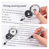 White Correction Tape, Easy To Use Applicator for Instant Corrections