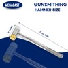 Megacast 6OZ Non-Sparking Brass & Nylon Gunsmith Hammer