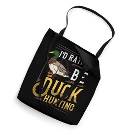 Duck Hunting Season Hunter Tote Bag