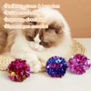 Cutiolly Crinkle Ball for Cats, 20 Cat Toy Balls, Colourful