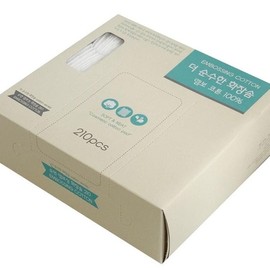 [Out_62] Embossed Cotton Pads Skin Pack Cleansing 100% Pure Cotton 210 Sheets / [아우트_62]엠보싱 화장솜 스킨팩 클렌징 순면100% 210매