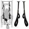 JK05-SS Black Nylon Hold up to 330Ibs Hanging Doorway Swings